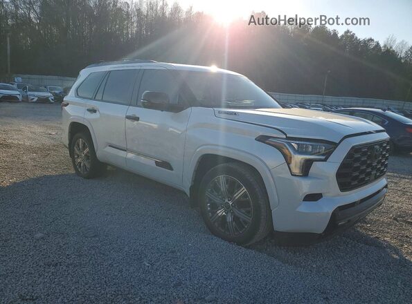 7SVAAABA1RX038330 2024 TOYOTA SEQUOIA White Delantero derecho