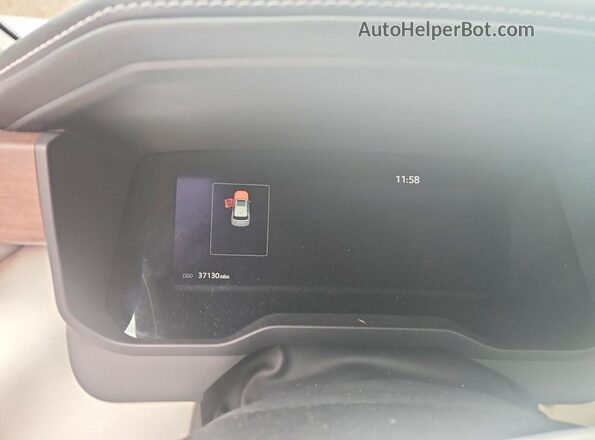 7SVAAABA1RX038330 2024 TOYOTA SEQUOIA White Vista del cuadro de instrumentos