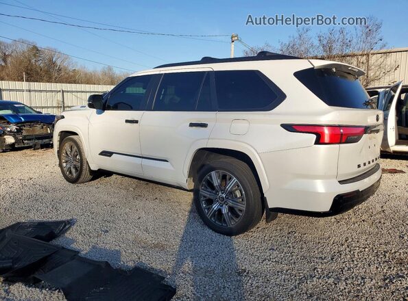 7SVAAABA1RX038330 2024 TOYOTA SEQUOIA White Trasero izquierdo