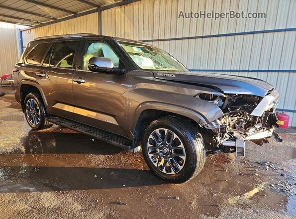 7SVAAABA2SX062528 2025 TOYOTA SEQUOIA Gray Առջևի աջ