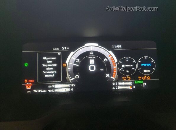 7SVAAABA4PX008140 2023 TOYOTA SEQUOIA Gray Vista del cuadro de instrumentos
