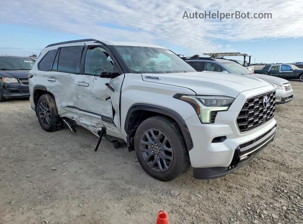 7SVAAABA5PX009913 2023 TOYOTA SEQUOIA White Przód prawy
