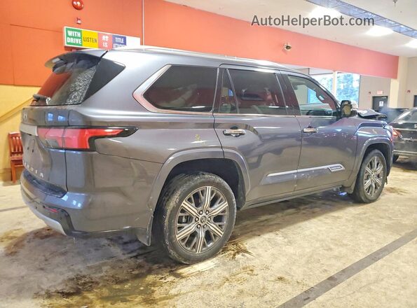 7SVAAABA5PX019180 2023 TOYOTA SEQUOIA Gray Trasero derecho