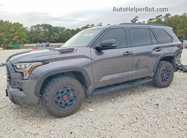 7SVAAABA6PX012478 2023 TOYOTA SEQUOIA Серый Передняя левая четверть