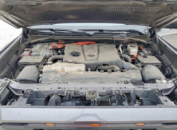 7SVAAABA6PX012478 2023 TOYOTA SEQUOIA Серый Вид подкапотного пространства