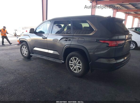 7SVAAABA6SX061009 2025 TOYOTA SEQUOIA Gray Հետևի ձախ