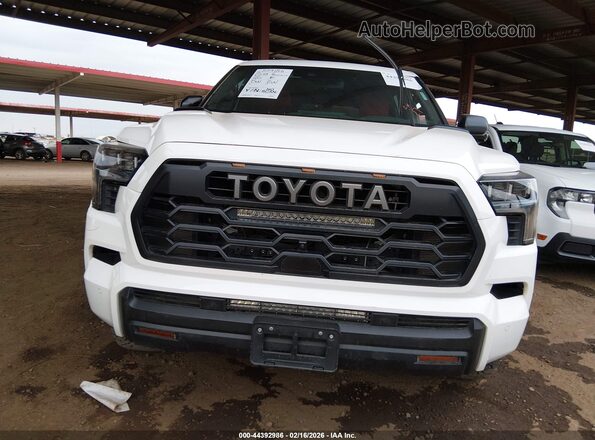 7SVAAABAXRX033515 2024 TOYOTA SEQUOIA Белый Вид задней части салона