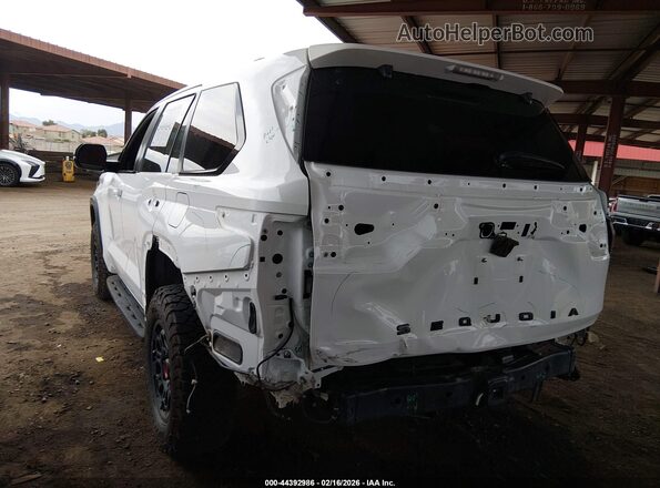 7SVAAABAXRX033515 2024 TOYOTA SEQUOIA Белый Задняя левая четверть