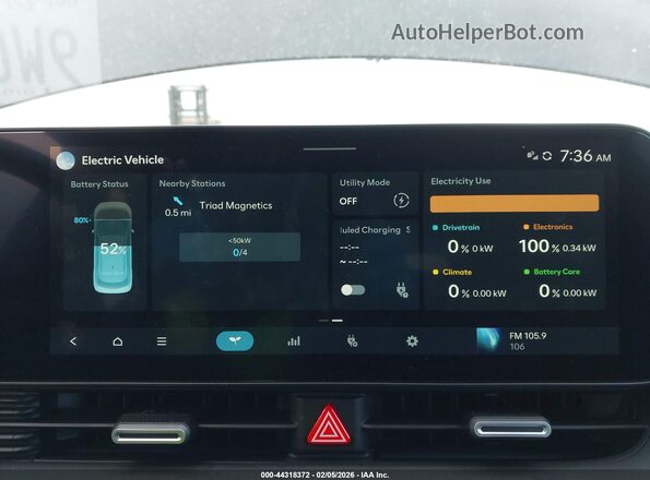 7YAKN4DAXSY033301 2025 HYUNDAI IONIQ 5 Черный 