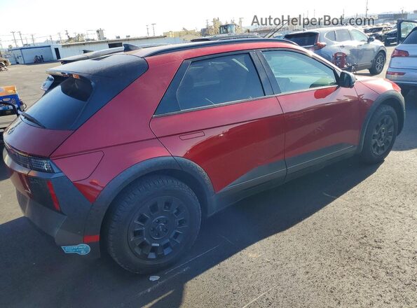 7YAKPDDC1SY009397 2025 HYUNDAI IONIQ Red Trasero derecho