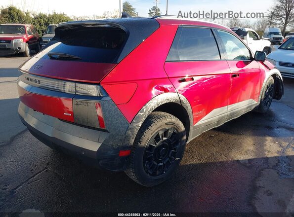 7YAKPDDC2SY006301 2025 HYUNDAI IONIQ 5 Красный Задняя правая четверть
