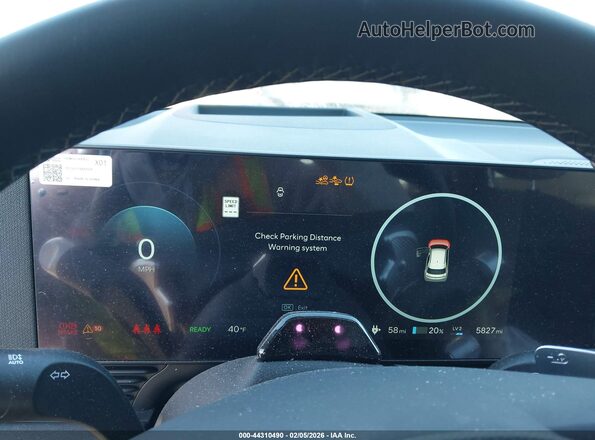 7YAKR4DA7SY032062 2025 HYUNDAI IONIQ 5 Синий Вид задних сидений