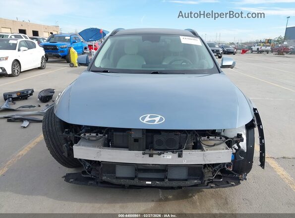 7YAKR4DA8SY010880 2025 HYUNDAI IONIQ 5 Light Blue Вид задней части салона