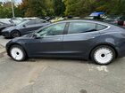 2018 Tesla Model 3 Серый vin: 5YJ3E1EB1JF119421