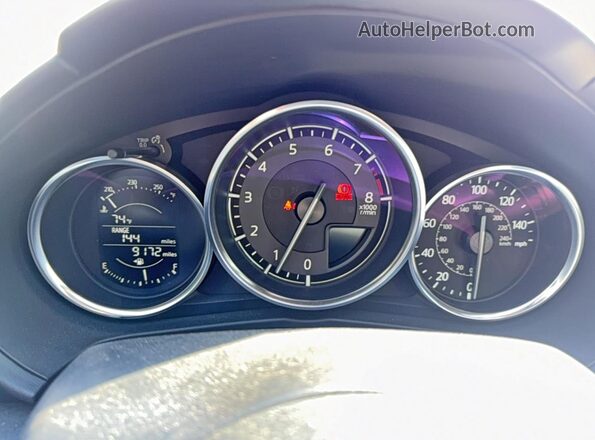 JM1NDAB70P0561948 2023 MAZDA MX-5 Красный Вид щитка приборов