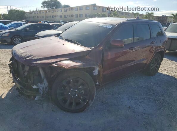1C4RJEAG0LC245235 2020 JEEP GRAND Бордовый Задняя левая четверть