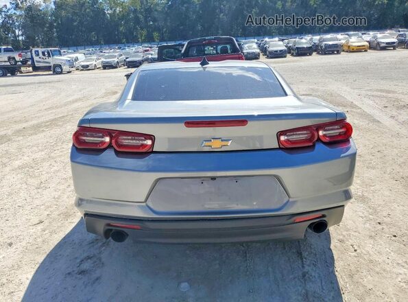 1G1FB1RS5P0141681 2023 CHEVROLET CAMARO Серебряный Вид салона спереди