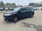2019 Toyota Highlander Se Черный vin: 5TDJZRFH8KS950263