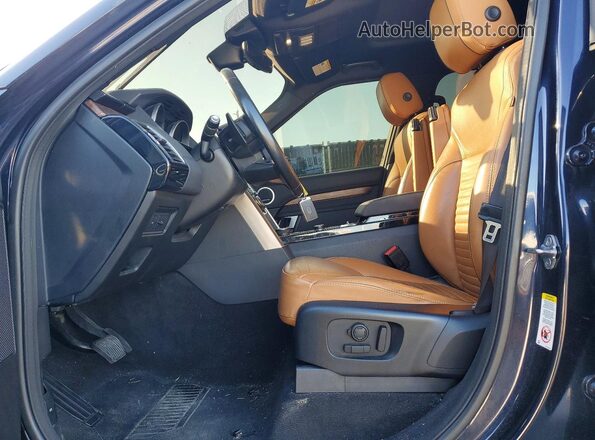 SALRRBBV4HA045653 2017 LAND ROVER DISCOVERY Синий Вид панели приборов