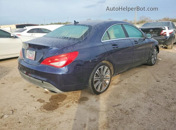 WDDSJ4EB4JN589832 2018 MERCEDES-BENZ CLA-CLASS Blue Front right