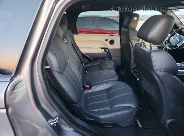 SALWR2FV9HA143817 2017 LAND ROVER RANGE Серый Вид задней части салона