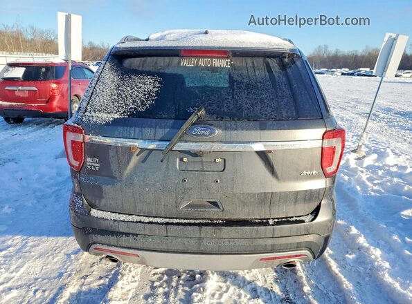 1FM5K8D87GGA50860 2016 FORD FORD EXPLORER Серый Вид салона спереди
