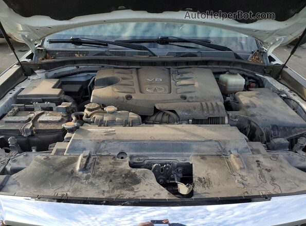 JN8AZ2NF6K9686244 2019 INFINITI QX80 Белый Вид наклейки с VIN-кодом