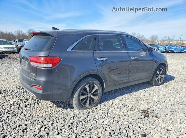 5XYPH4A19GG005319 2016 KIA SORENTO Угольный Передняя правая четверть