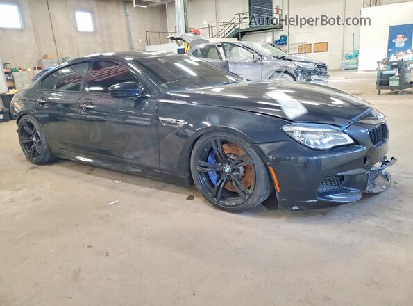WBS6E9C54GGF92636 2016 BMW M6 Черный Вид спереди