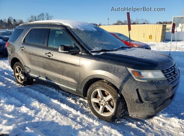 1FM5K8D87GGA50860 2016 FORD FORD EXPLORER Серый Вид спереди