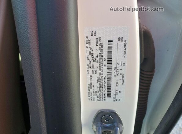 5LMCJ1CA0PUL04512 2023 LINCOLN CORSAIR Белый Вид наклейки с VIN-кодом