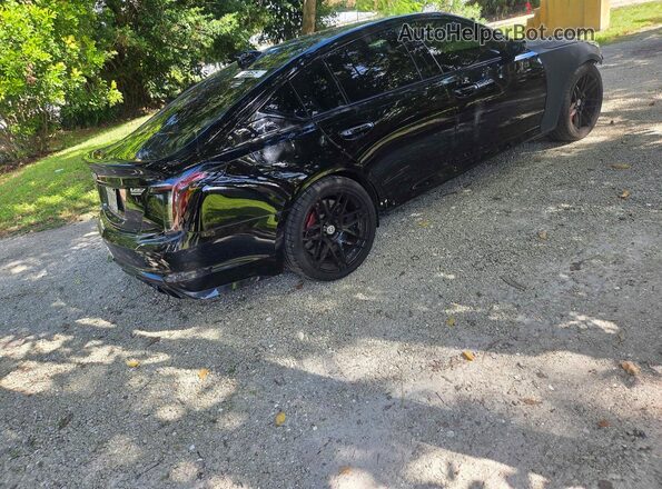 1G6DY5R64P0810629 2023 CADILLAC CT5 Черный Вид спереди