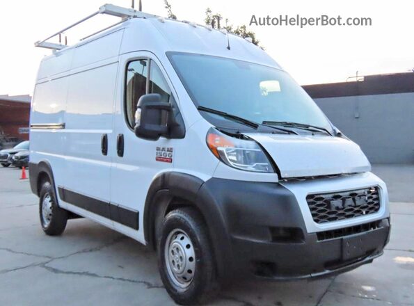 3C6LRVBG4ME567052 2021 RAM PROMASTER Белый Задняя левая четверть