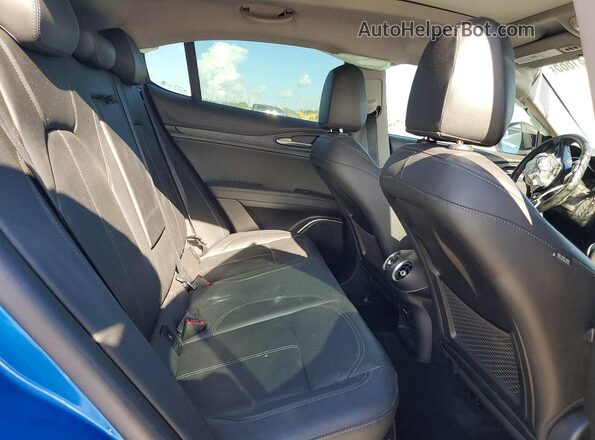 ZASPAKAN3L7C76581 2020 ALFA ROMEO STELVIO Blue Вид задньої частини салону