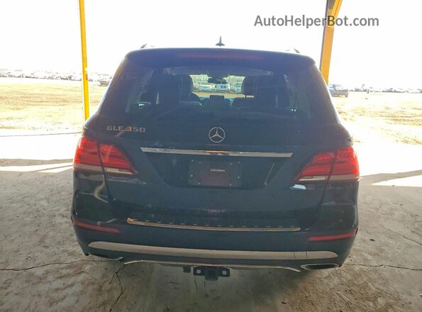 4JGDA5JB2GA699742 2016 MERCEDES-BENZ GLE Blue Widok wnętrza z przodu