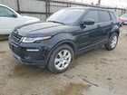 2018 Land Rover Range Rover Evoque Se Черный vin: SALVP2RX8JH298015
