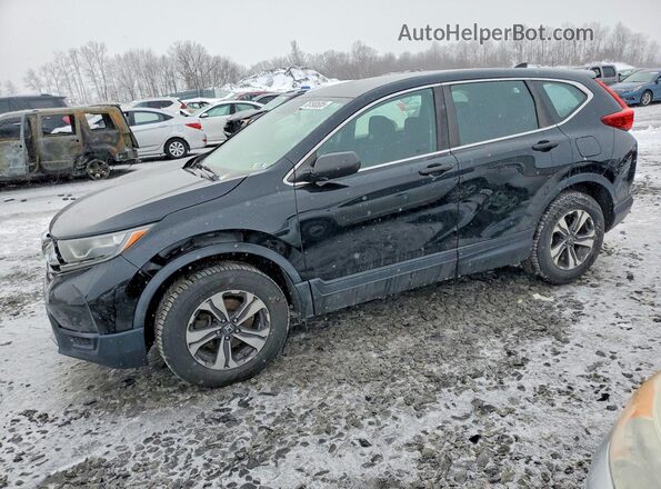 2HKRW6H36HH223973 2017 HONDA CRV Черный Задняя левая четверть