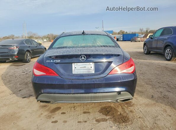 WDDSJ4EB4JN589832 2018 MERCEDES-BENZ CLA-CLASS Blue Front interior view