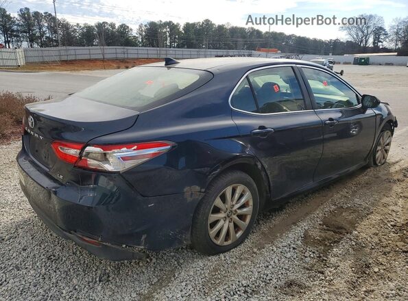 JTNB11HK9J3029610 2018 TOYOTA CAMRY Синий Передняя правая четверть