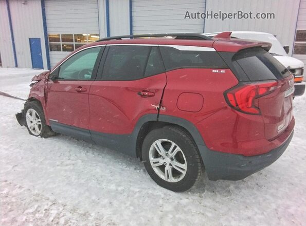 3GKALMEV0KL282500 2019 GMC TERRAIN Красный Задняя правая четверть