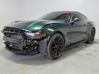 2019 Ford Mustang Bullitt Зеленый vin: 1FA6P8K05K5501642
