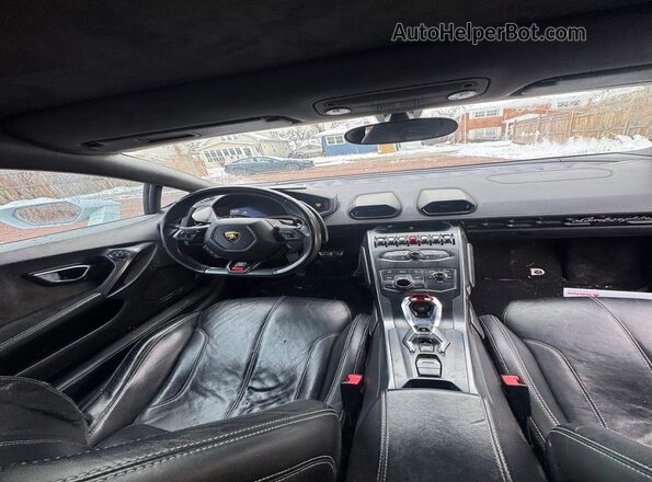ZHWUC1ZF8FLA03249 2015 LAMBORGHINI HURACAN White Widok zestawu wskaźników