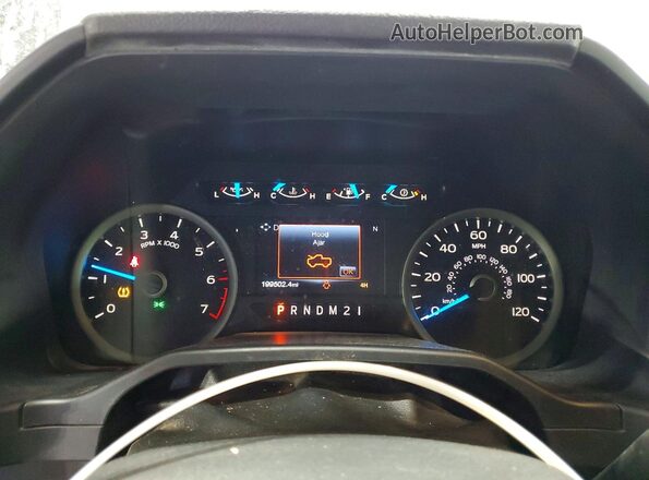 1FTFX1EG6GKD03204 2016 FORD F150 White Widok tylnych siedzeń