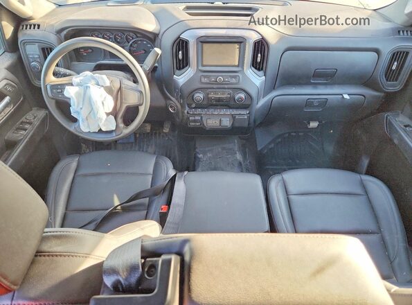 2GCPAAED7P1148559 2023 CHEVROLET SILVERADO Белый Вид щитка приборов