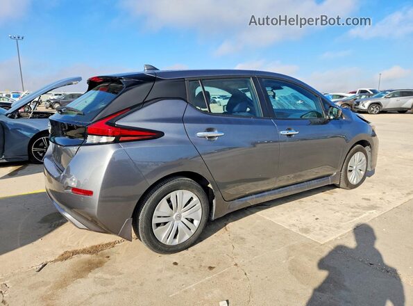 1N4AZ1BV2PC556348 2023 NISSAN LEAF Серый Передняя правая четверть