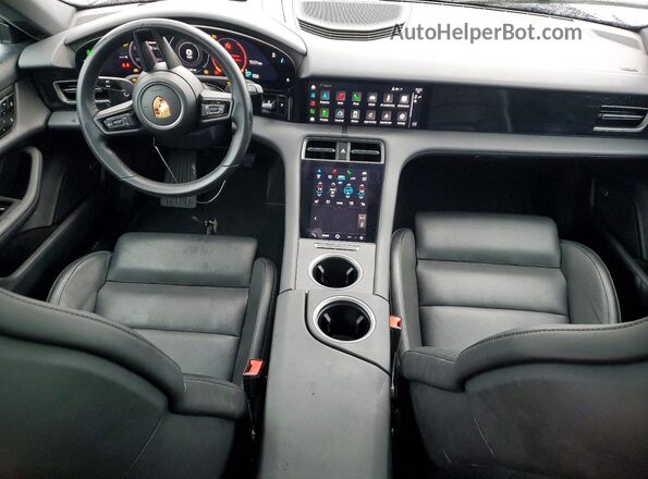 WP0AA2Y16MSA17098 2021 PORSCHE TAYCAN Синий Вид щитка приборов