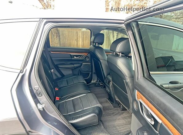 7FART6H84ME019027 2021 HONDA CRV Gray Front interior view