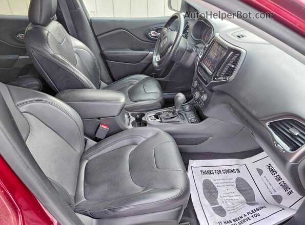 1C4PJMDX9KD379618 2019 JEEP GRAND CHER Бордовый Вид сзади
