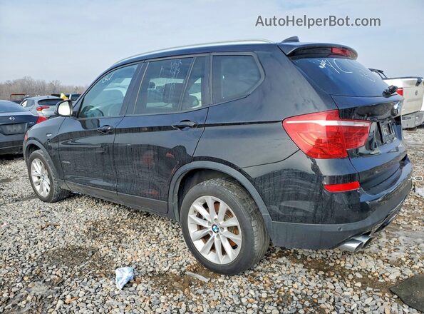 5UXWX9C34H0T25499 2017 BMW X3 Черный Задняя правая четверть