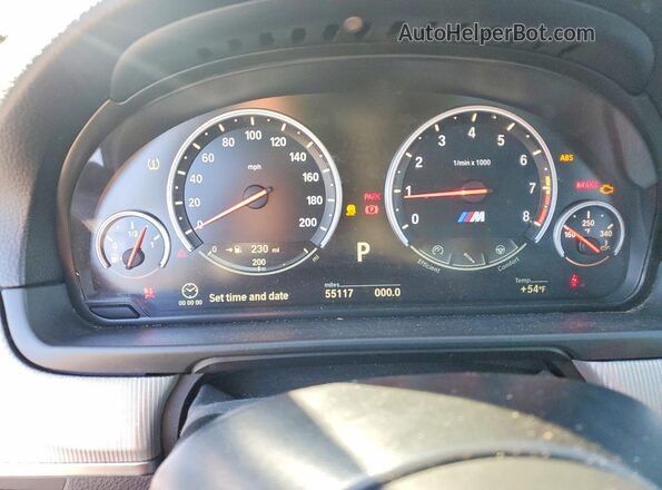 WBSFV9C56GD595844 2016 BMW M5 Черный Вид задних сидений